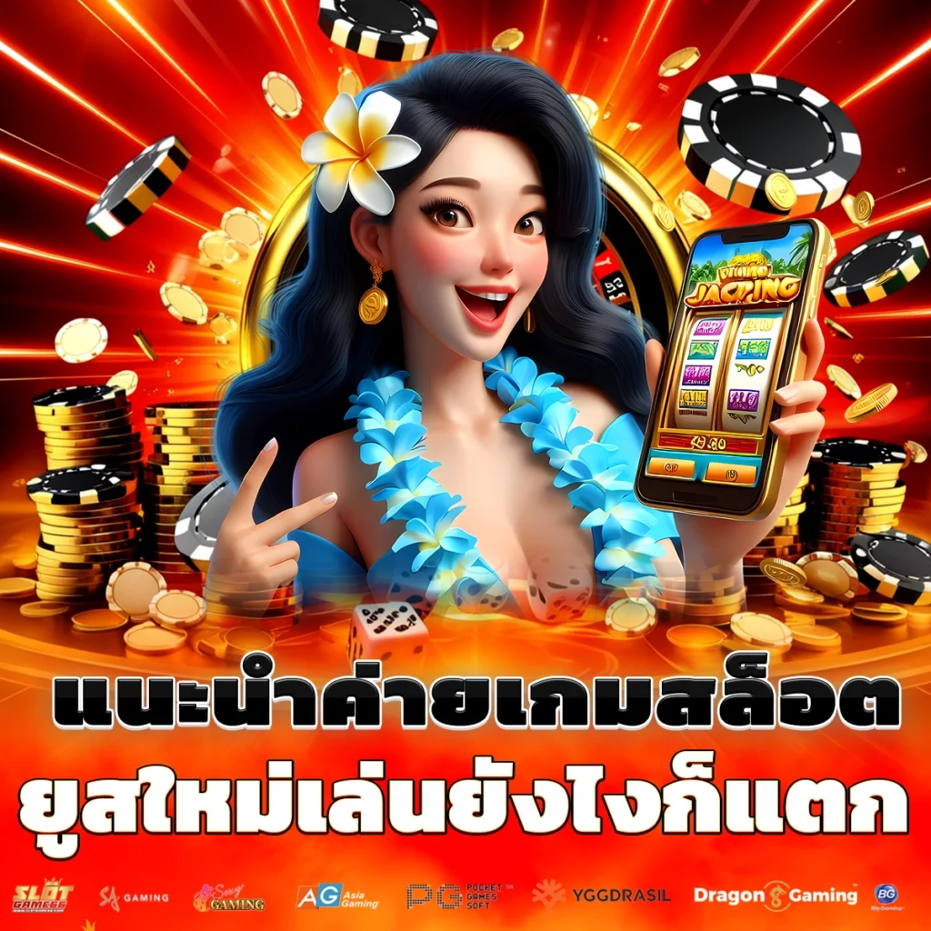 แนะนำค่ายเกมสล็อต